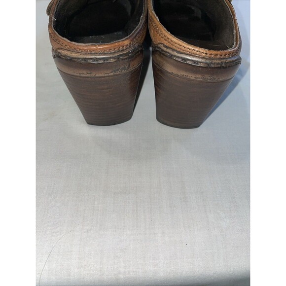 Josef Seibel Women’s Casual Mules Size 40 U.S. 9 M Brown Leather Comfort College - Picture 10 of 12